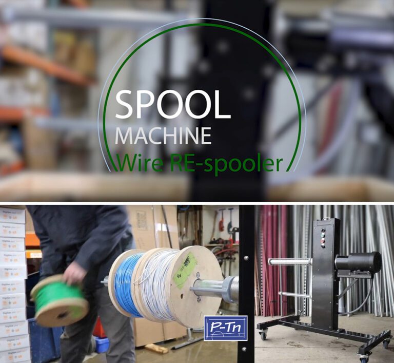 wire spooler machine | P-Tn