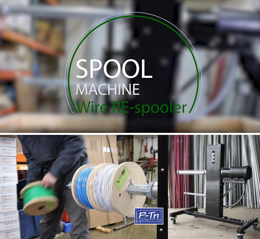 wire spooler machine | P-Tn