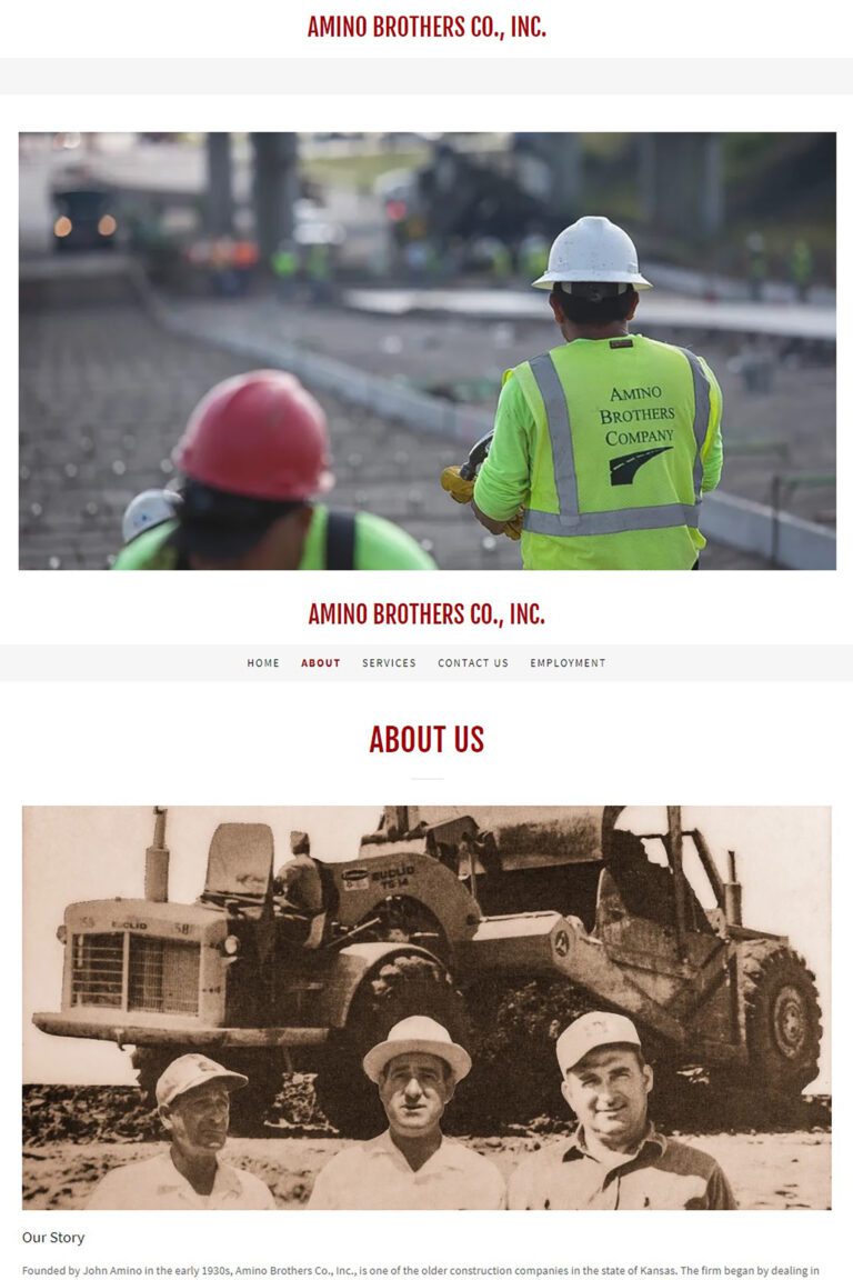 Amino Brothers new website!