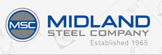 Midland steel company logo