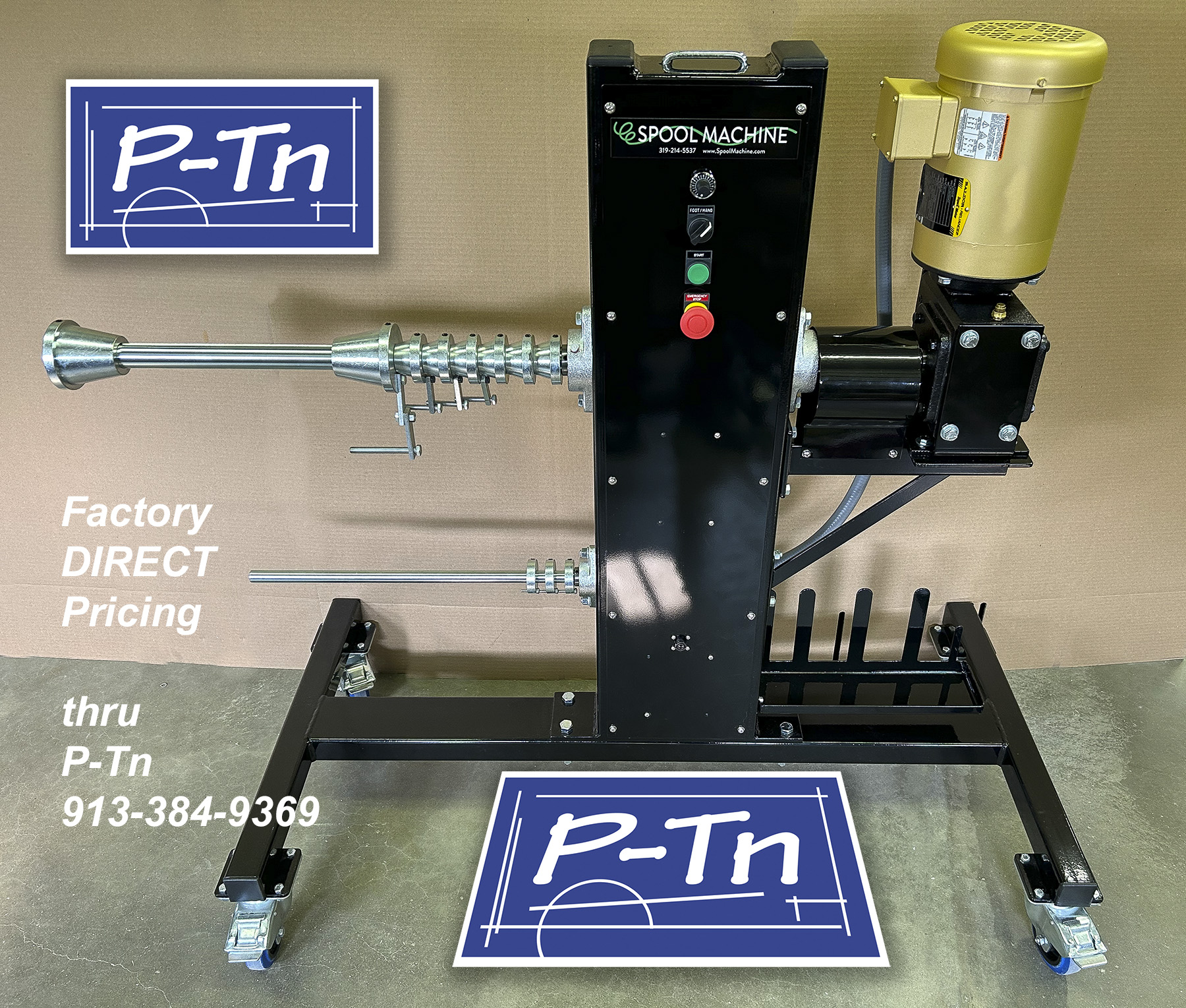Spool machine