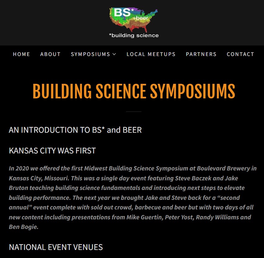 BuildingScienceSympsINTRO