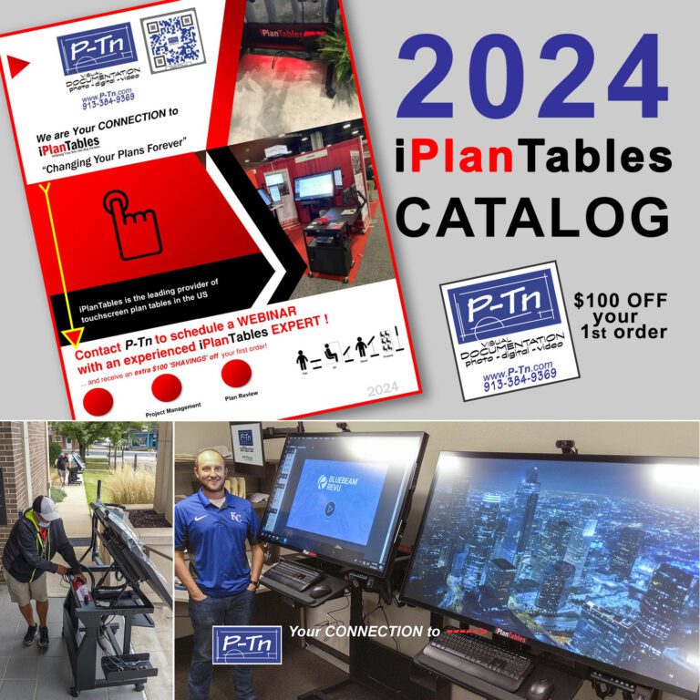 iPlanTables 2024 Catalogue of interactive workstation models sold through P-Tn.com