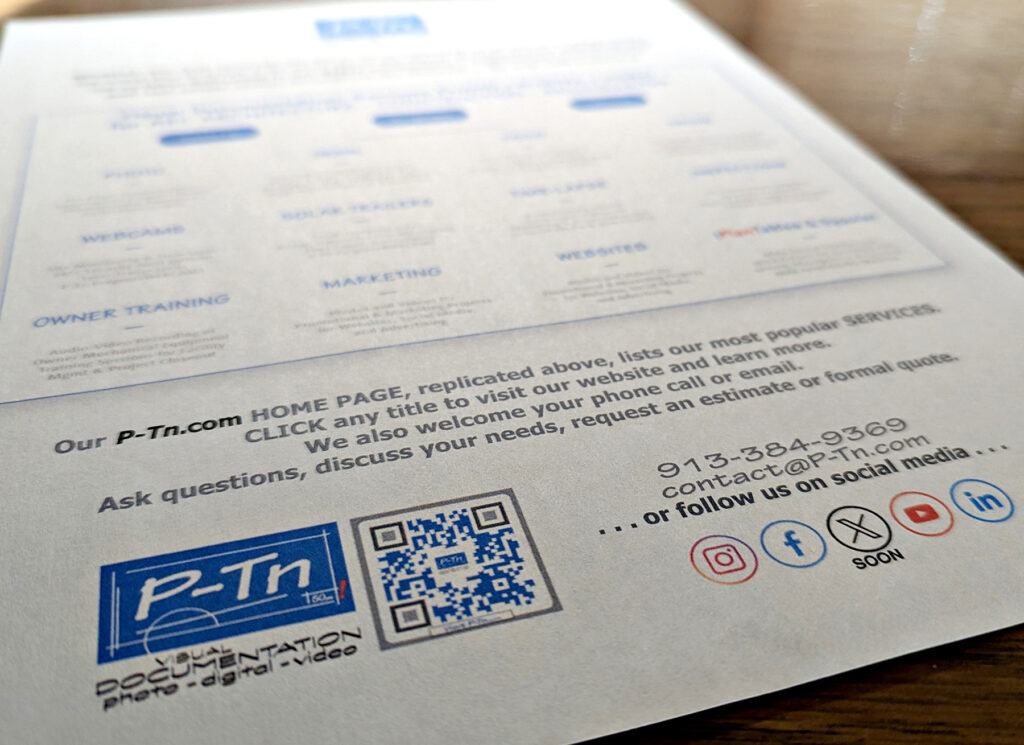 P-Tn Services Flyer